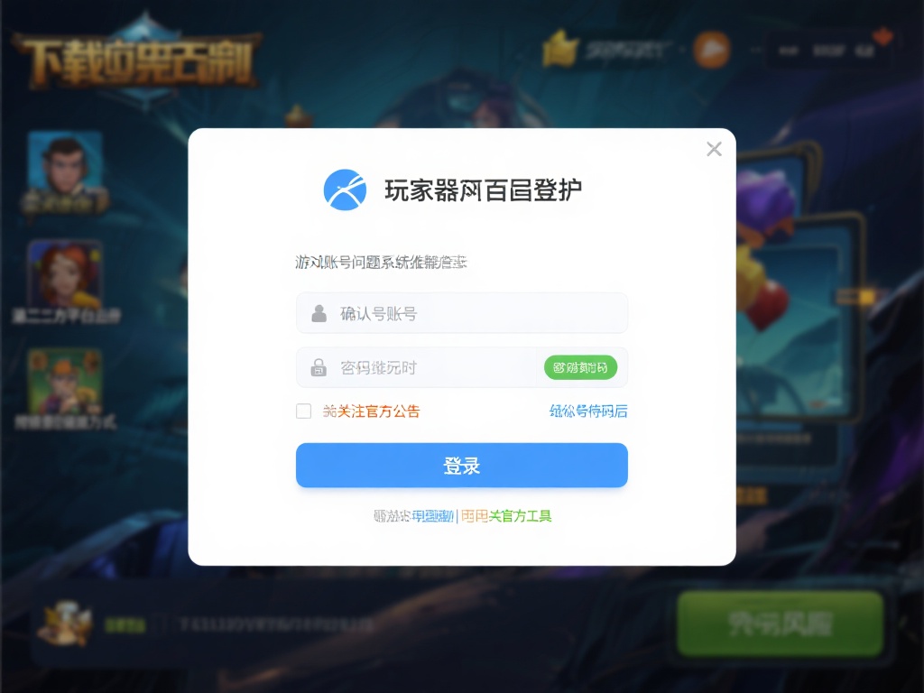 下载安装完成后，有些玩家会发现无法正常登录游戏，这