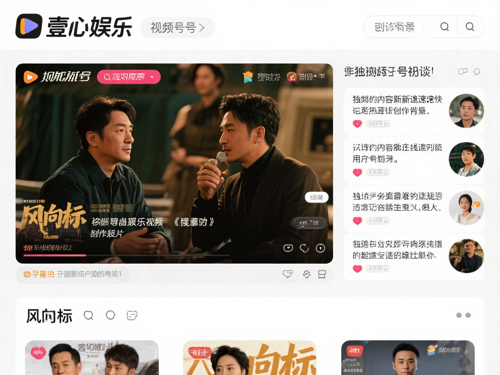 此外，壹心娱乐视频号的内容更新速度极快，几乎与热点